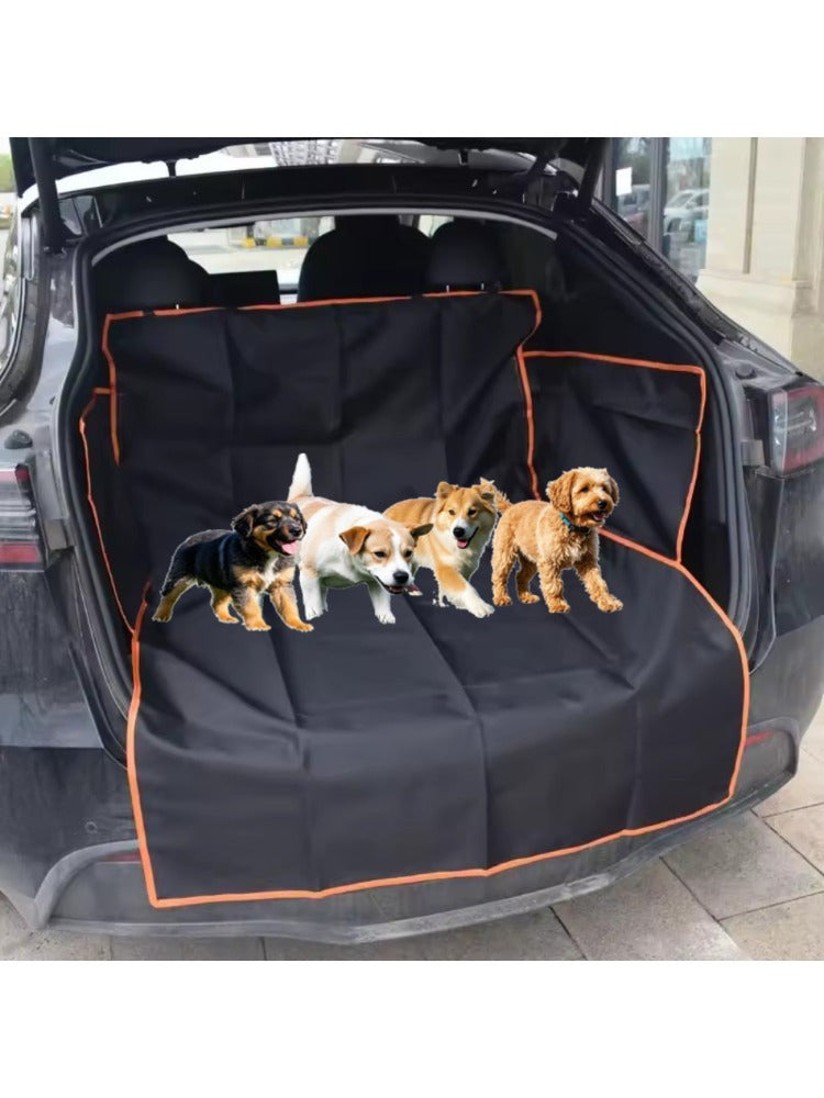 [Durable Car Trunk Mat] Durable All-Weather Car Trunk Mat, Pet-Friendly Car Seat Cover, Dog Mat for Cars, Car Trunk Liner, Cargo Mat - Suitable for Cars, SUVs, and Trucks (1pc)