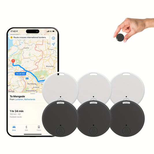 [6pcs Smart Tracker] 6pcs Smart Tracker, 365 Days Battery Life | iPad/iPhone/Android Compatible, Remote Camera Control & Alarm Anti-Loss Device for Keys/Wallet/Pets/Luggage (No Monthly Fee) 2025 New