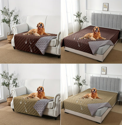 [Waterproof Dog Bed Cover Protector] Double-Sided Waterproof Dog Bed Cover Pet Blanket Sofa Couch Furniture Protector For Dogs