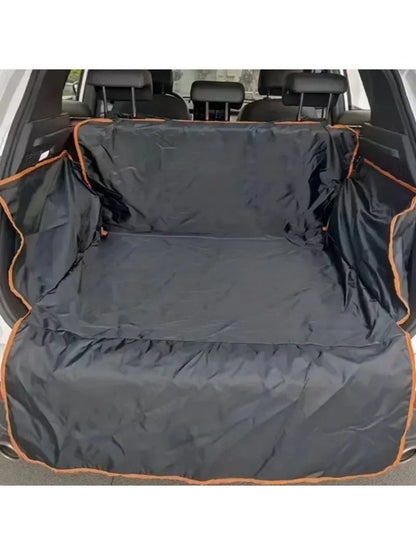 [Durable Car Trunk Mat] Durable All-Weather Car Trunk Mat, Pet-Friendly Car Seat Cover, Dog Mat for Cars, Car Trunk Liner, Cargo Mat - Suitable for Cars, SUVs, and Trucks (1pc)
