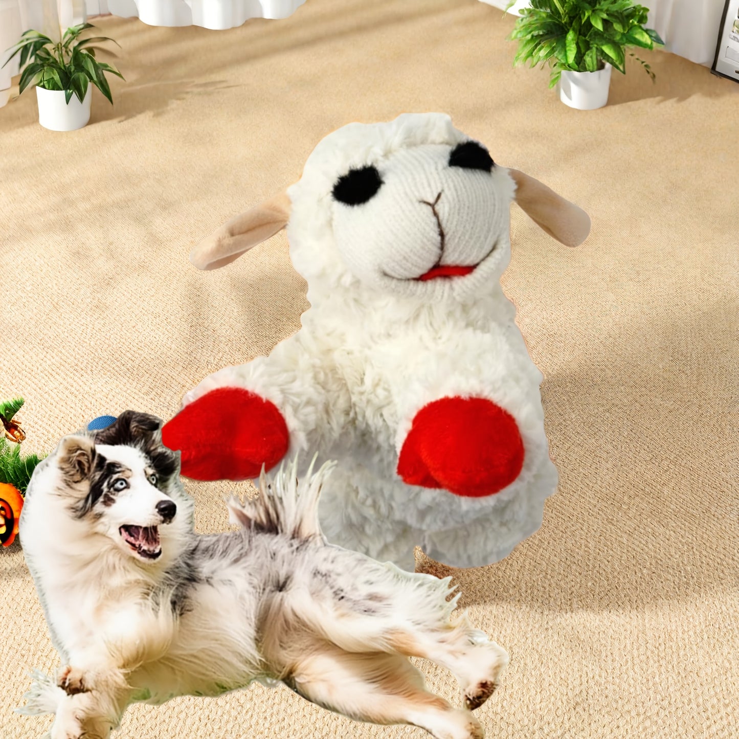 [1 Soothing Pet Toy] Pet toy, 1 soothing toy for pets, dog toy, dog toy with 5 speakers