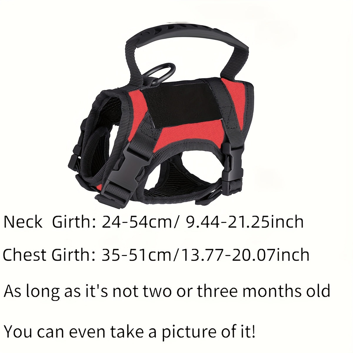 [Durable Cat Vest] Durable 600D Nylon Tactical Cat Vest with Adjustable Straps & Red Cross Patch | Chest Harness for Small Dogs & Cats, Secure Leash Attachment, Ergonomic Design for Training & Outdoor Adventures, Cat Vest Har