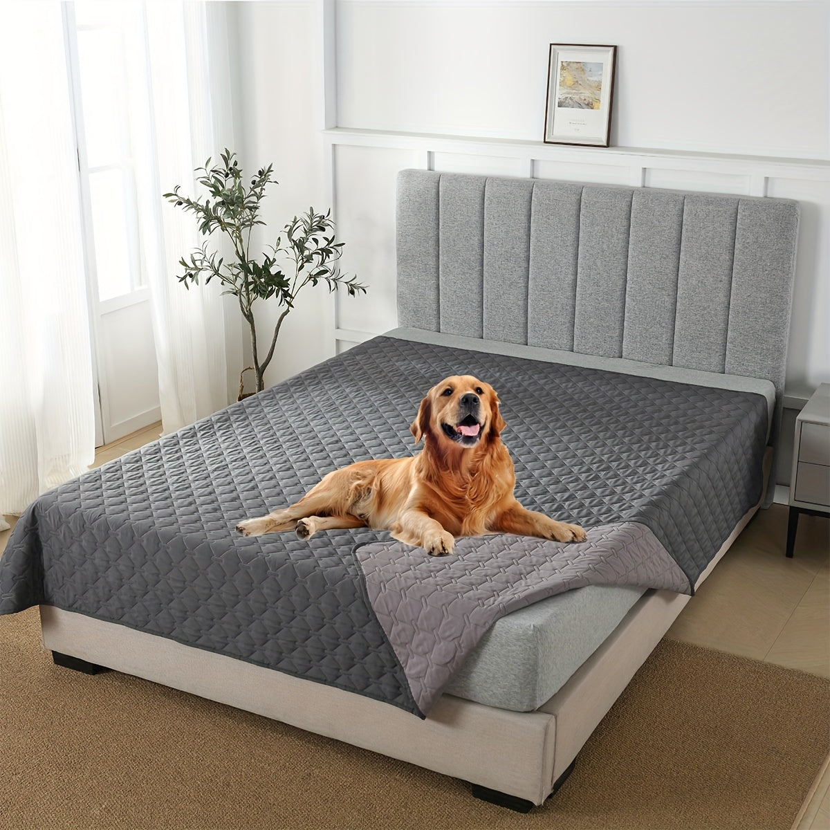 [Waterproof Dog Bed Cover Protector] Double-Sided Waterproof Dog Bed Cover Pet Blanket Sofa Couch Furniture Protector For Dogs
