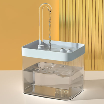 Cat Water Fountain, Pet Water Fountain With Faucet Design For Indoor Cats, Automatic Circulation Cat Water Drinking Dispenser