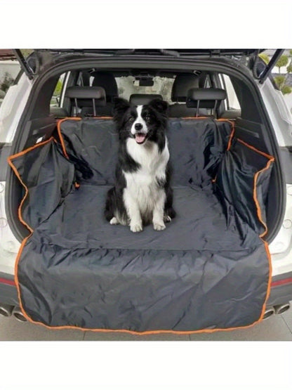 [Durable Car Trunk Mat] Durable All-Weather Car Trunk Mat, Pet-Friendly Car Seat Cover, Dog Mat for Cars, Car Trunk Liner, Cargo Mat - Suitable for Cars, SUVs, and Trucks (1pc)