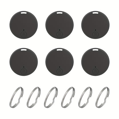 [6pcs Smart Tracker] 6pcs Smart Tracker, 365 Days Battery Life | iPad/iPhone/Android Compatible, Remote Camera Control & Alarm Anti-Loss Device for Keys/Wallet/Pets/Luggage (No Monthly Fee) 2025 New