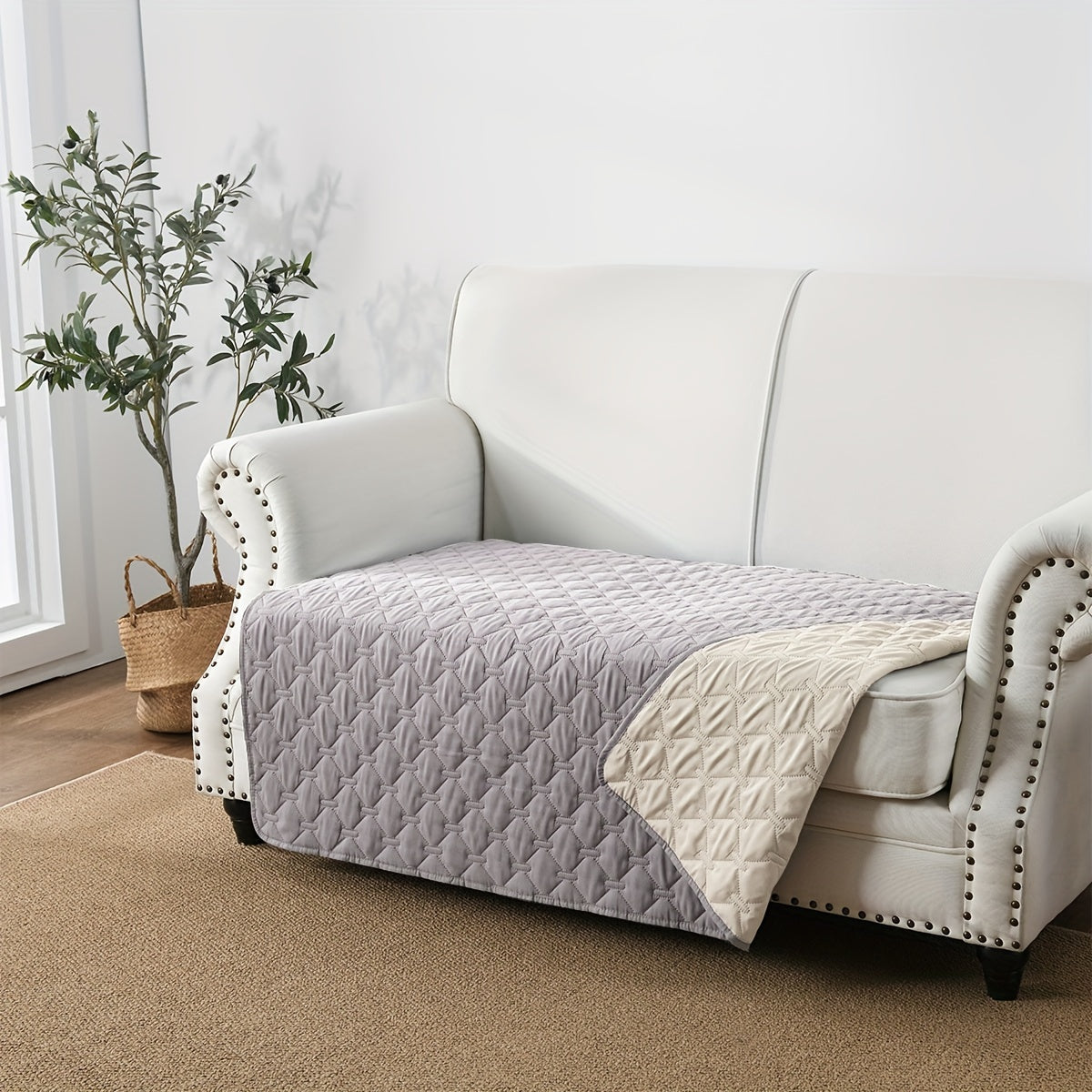 [Waterproof Dog Bed Cover Protector] Double-Sided Waterproof Dog Bed Cover Pet Blanket Sofa Couch Furniture Protector For Dogs