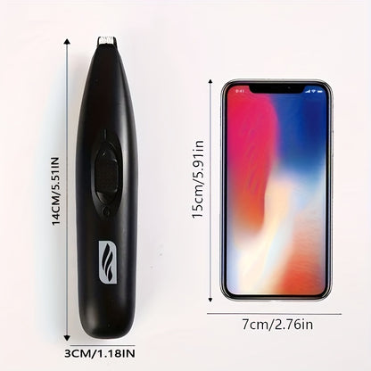 1pc Professional Pet Hair Trimmer And Nail Grooming Tool For Cats And Dogs - Quiet And Safe Clippers For Precise Cuts And Comfortable Grooming