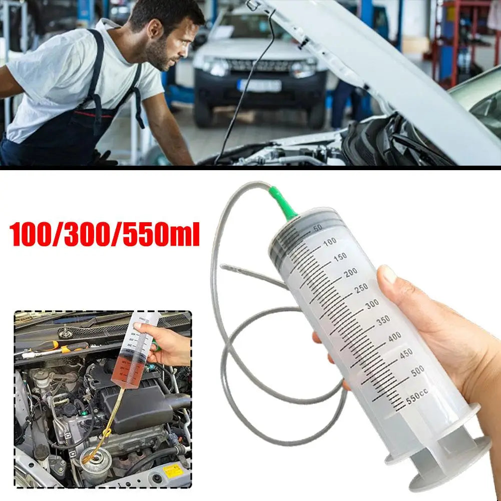 Syringe Large Syringes Reusable Pump Measuring with Scale Syringe with Tube Pet Feeding Seringa Oil Glue Water Applicator