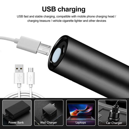 120W 6 * 4 core 365nm UV Flashlight Black Mirror 2-Mode Purple Light UV lamp Torch Pet Urine Stains bed bug Scorpions Detector
