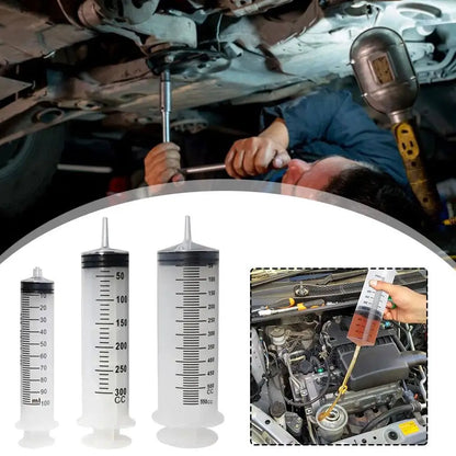 Syringe Large Syringes Reusable Pump Measuring with Scale Syringe with Tube Pet Feeding Seringa Oil Glue Water Applicator