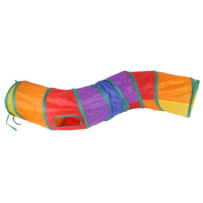 Túnel para gatos, suministros para mascotas, túnel de juego plegable para gatos, juguete transpirable para gatos, barril de perforación para interiores, papel ruidoso