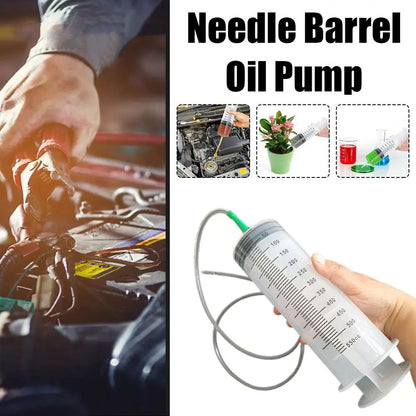 Syringe Large Syringes Reusable Pump Measuring with Scale Syringe with Tube Pet Feeding Seringa Oil Glue Water Applicator