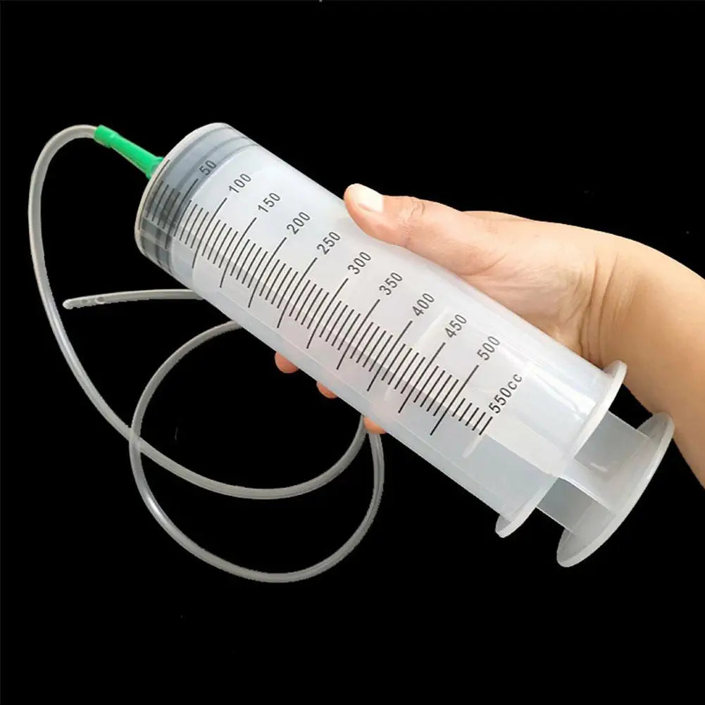 Syringe Large Syringes Reusable Pump Measuring with Scale Syringe with Tube Pet Feeding Seringa Oil Glue Water Applicator