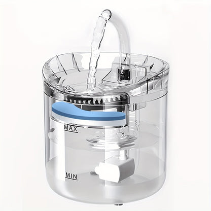 [Smart Pet Water Fountain] USB Rechargeable Smart Pet Water Fountain - Automatic Water Circulation, Filter, Keeps Pets Hydrated In Summer For Cats & Dogs