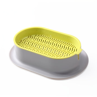 [Hydroponic Cat Grass] 1pc Hydroponic Cat Grass Growing Pot | Plastic Pet Bowl, Without Seeds