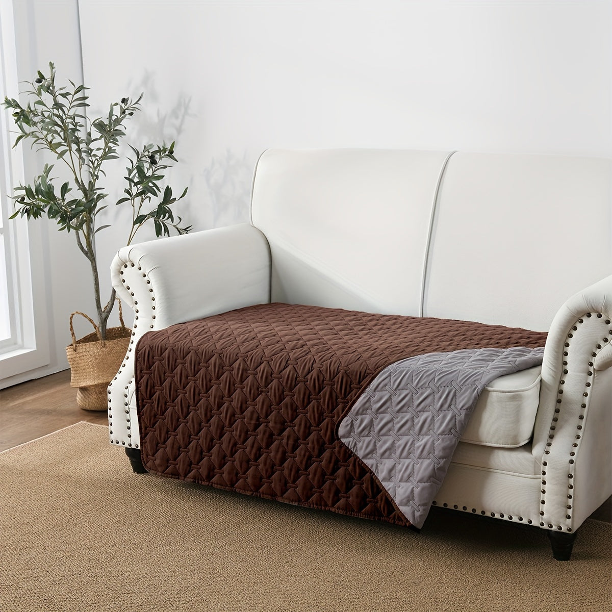 [Waterproof Dog Bed Cover Protector] Double-Sided Waterproof Dog Bed Cover Pet Blanket Sofa Couch Furniture Protector For Dogs