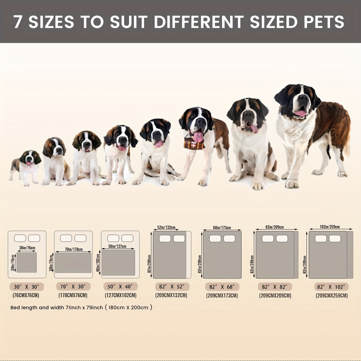 [Waterproof Dog Bed Cover Protector] Double-Sided Waterproof Dog Bed Cover Pet Blanket Sofa Couch Furniture Protector For Dogs