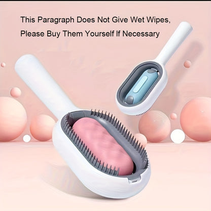 Pet Brush With Water Double Sided Hair Removal Brushes For Cat Dog Pet Grooming Comb Kitten Brush