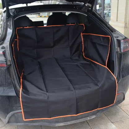 [Durable Car Trunk Mat] Durable All-Weather Car Trunk Mat, Pet-Friendly Car Seat Cover, Dog Mat for Cars, Car Trunk Liner, Cargo Mat - Suitable for Cars, SUVs, and Trucks (1pc)
