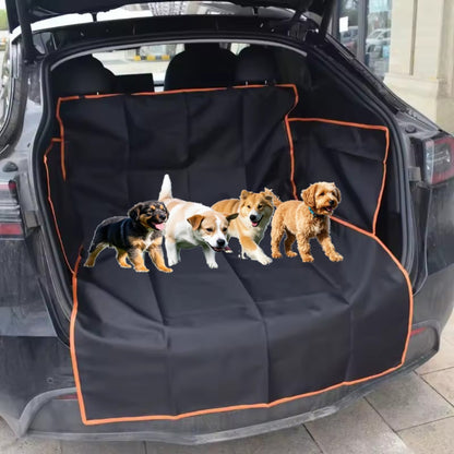 [Durable Car Trunk Mat] Durable All-Weather Car Trunk Mat, Pet-Friendly Car Seat Cover, Dog Mat for Cars, Car Trunk Liner, Cargo Mat - Suitable for Cars, SUVs, and Trucks (1pc)