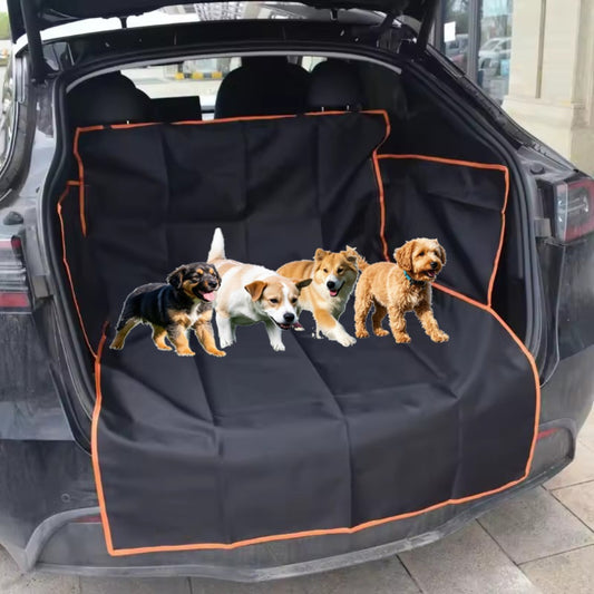 [Durable Car Trunk Mat] Durable All-Weather Car Trunk Mat, Pet-Friendly Car Seat Cover, Dog Mat for Cars, Car Trunk Liner, Cargo Mat - Suitable for Cars, SUVs, and Trucks (1pc)