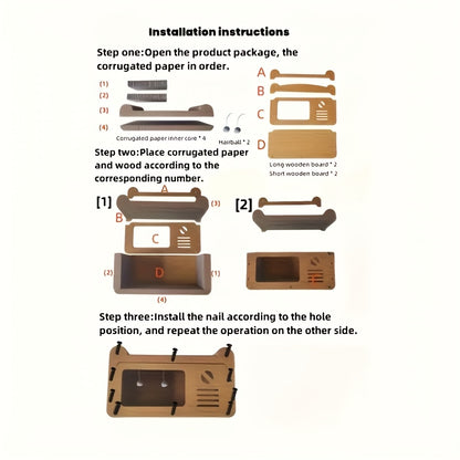 [Luxury Cat Scratching Board] Luxury Cat Scratching Board with Beard - Large, Outdoor Carrying Supplies for Small Pets - Stylish Cat Bed for Big and Small Cats