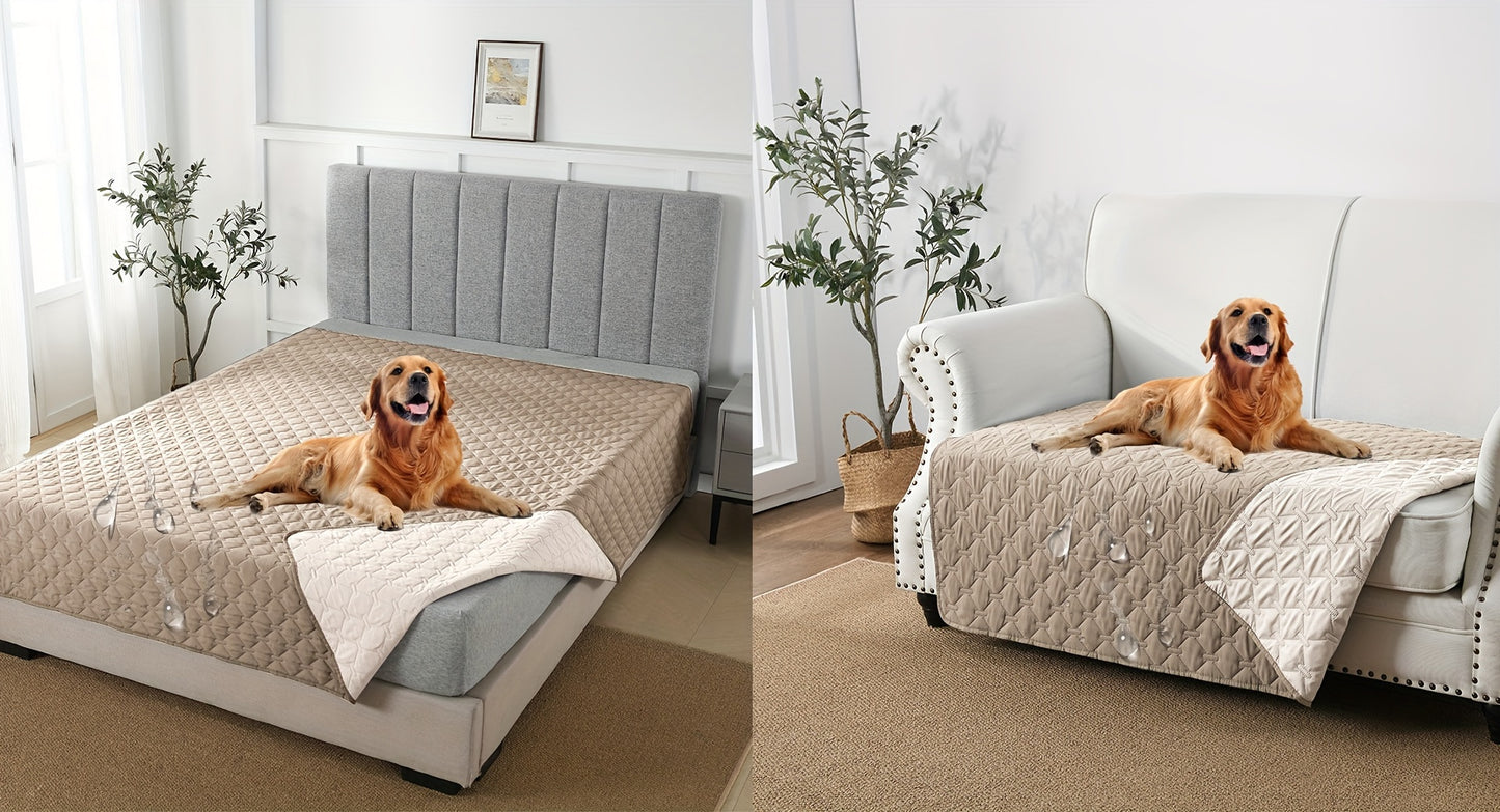 [Waterproof Dog Bed Cover Protector] Double-Sided Waterproof Dog Bed Cover Pet Blanket Sofa Couch Furniture Protector For Dogs