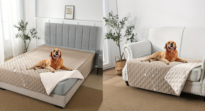 [Waterproof Dog Bed Cover Protector] Double-Sided Waterproof Dog Bed Cover Pet Blanket Sofa Couch Furniture Protector For Dogs