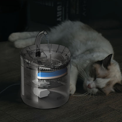 [Smart Pet Water Fountain] USB Rechargeable Smart Pet Water Fountain - Automatic Water Circulation, Filter, Keeps Pets Hydrated In Summer For Cats & Dogs